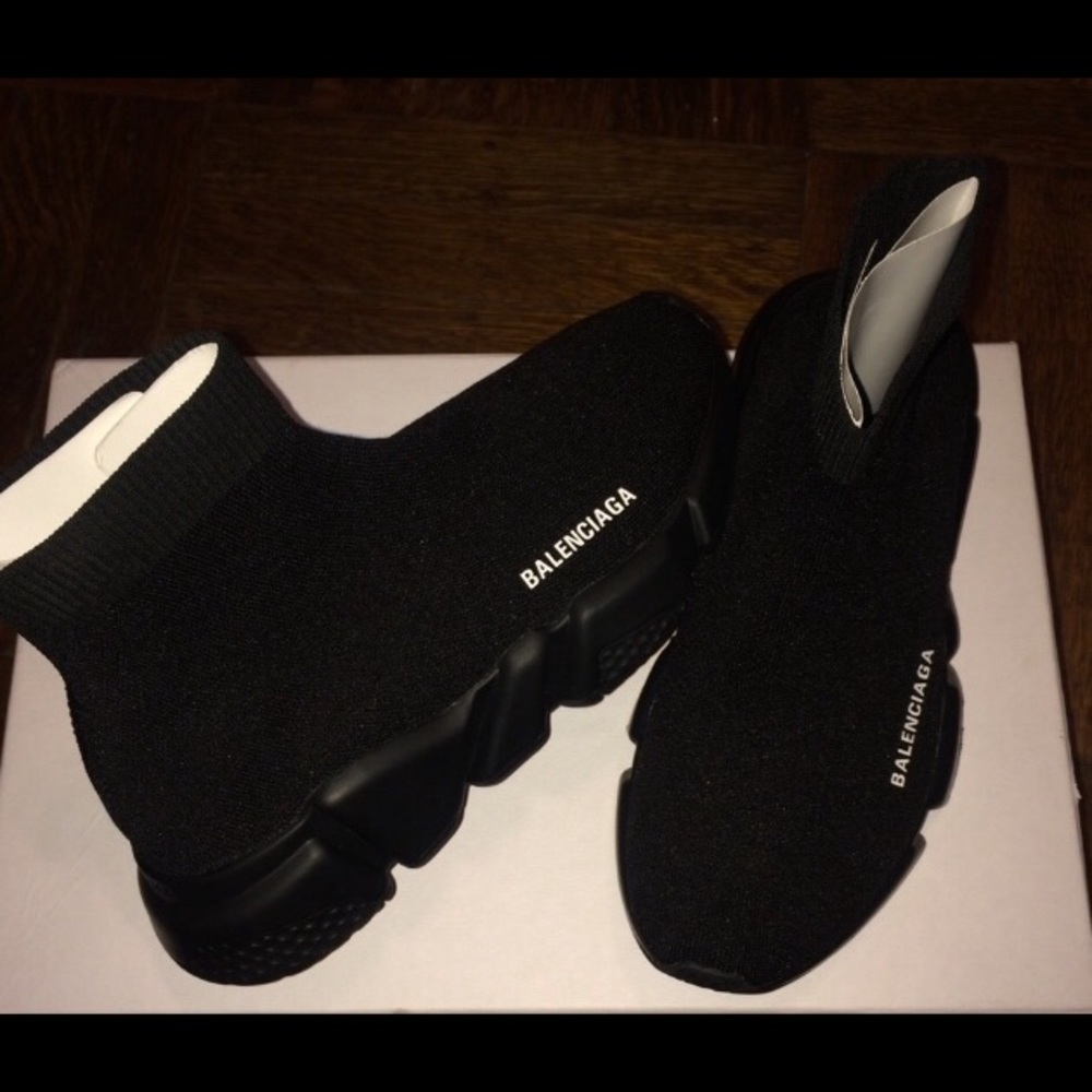Balenciaga Stretch knit trainers